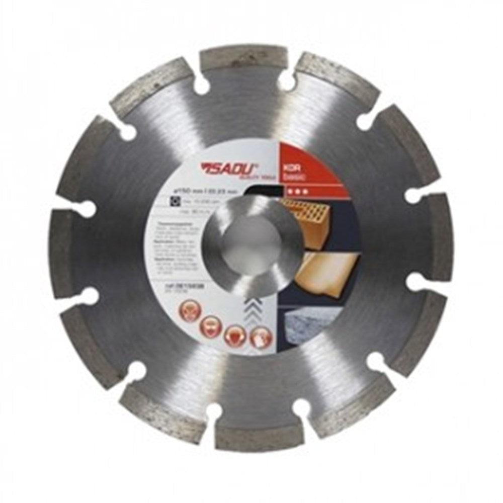Diamantschijf 230x22x10mm Type KOR