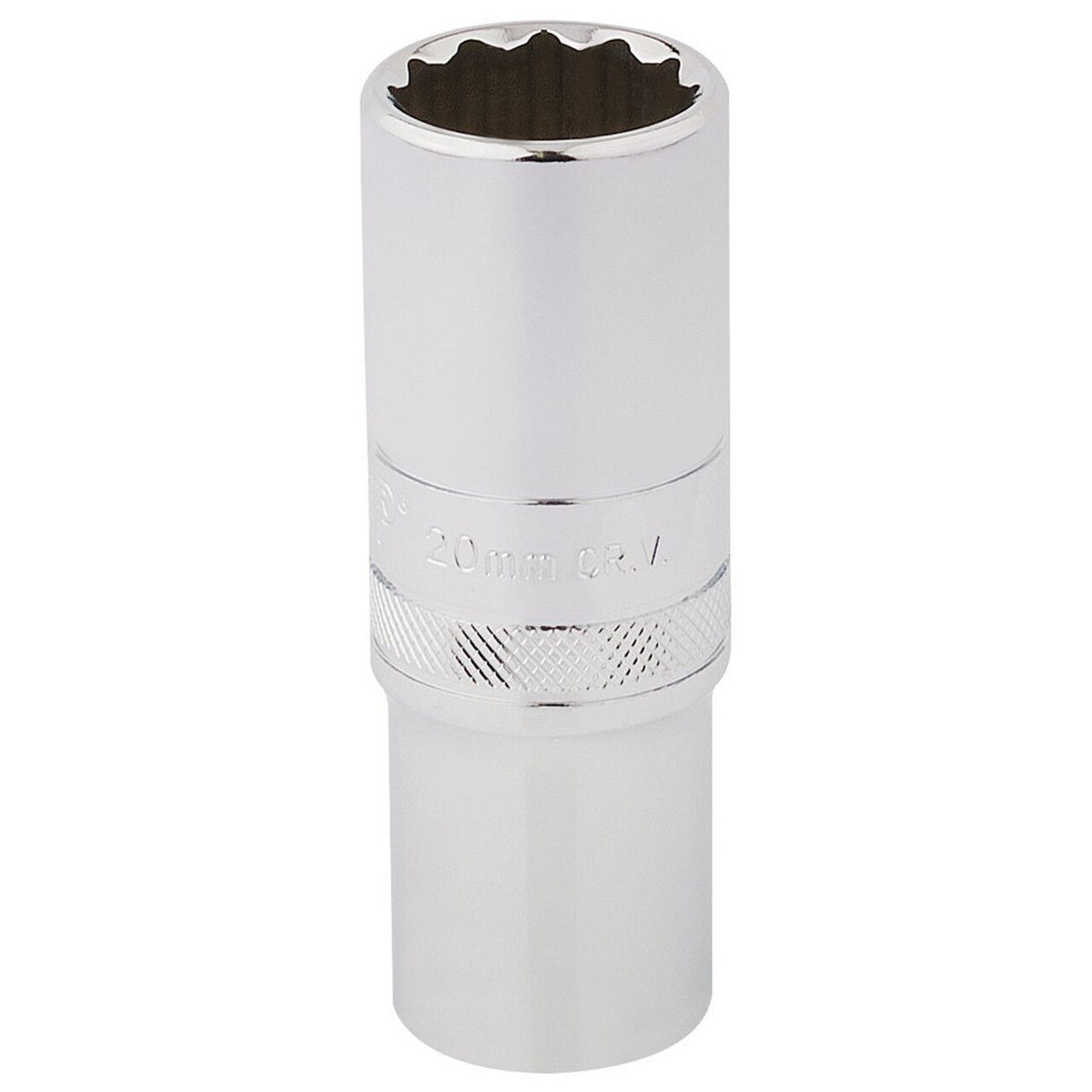 1/2" Dop lang, 20mm, 12-kant