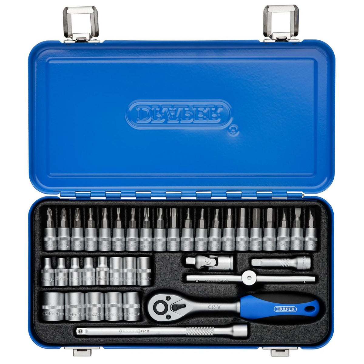 1/4" Doppenset, 38dlg