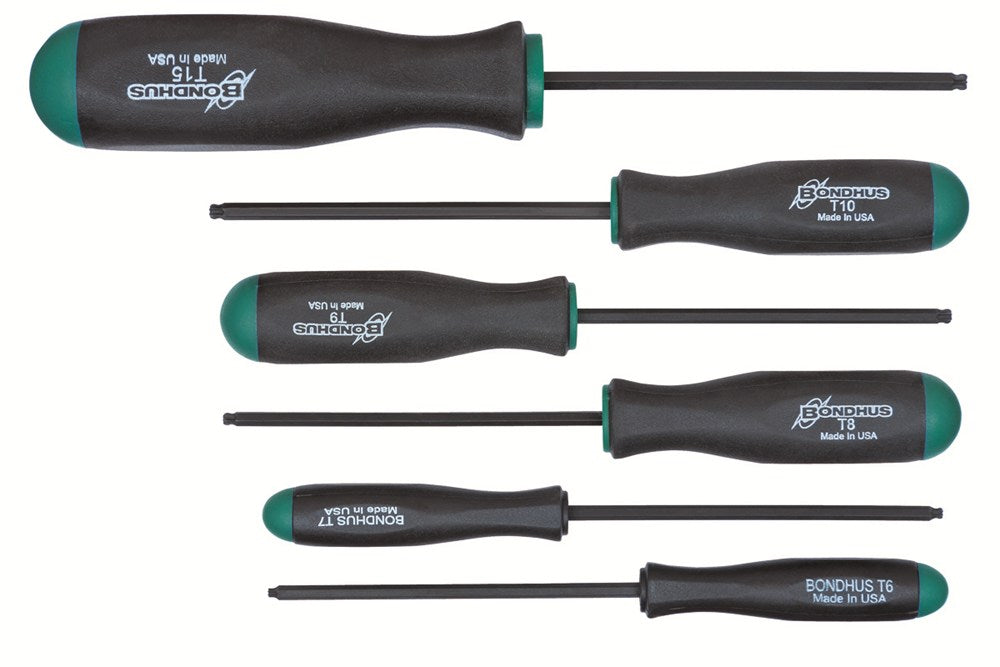 Schroevendraaierset Torx T6-T25 8-delig Kogelkop