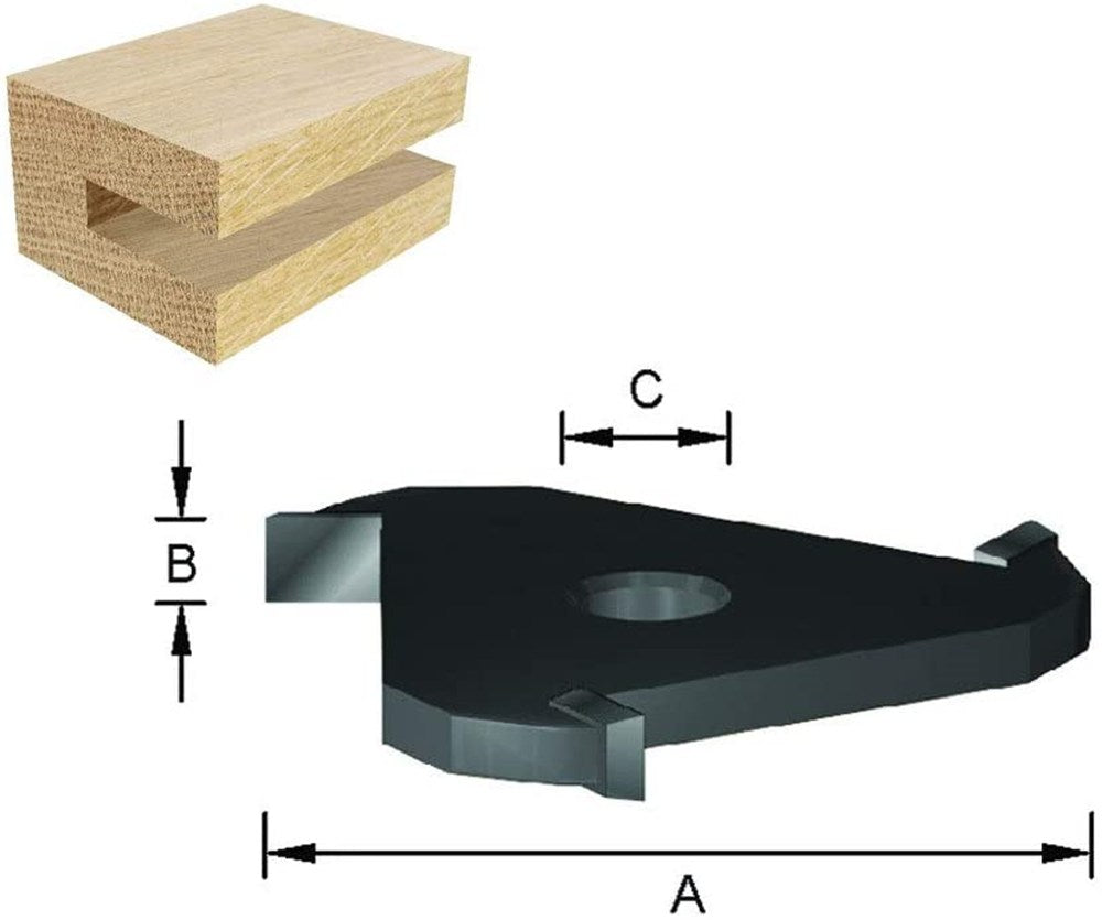Schijffrees HM 47.6x2x8mm