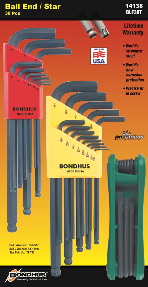 BONDHUS triple pack BLX9/BLX13/12634