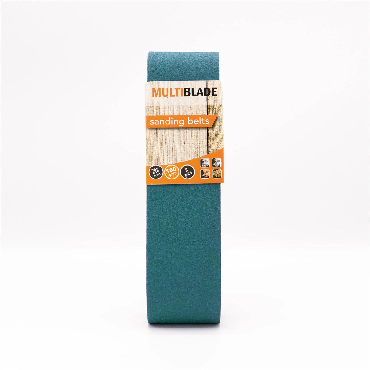 Multiblade Schuurband MB61 75x610mm K120 (3 stuks)
