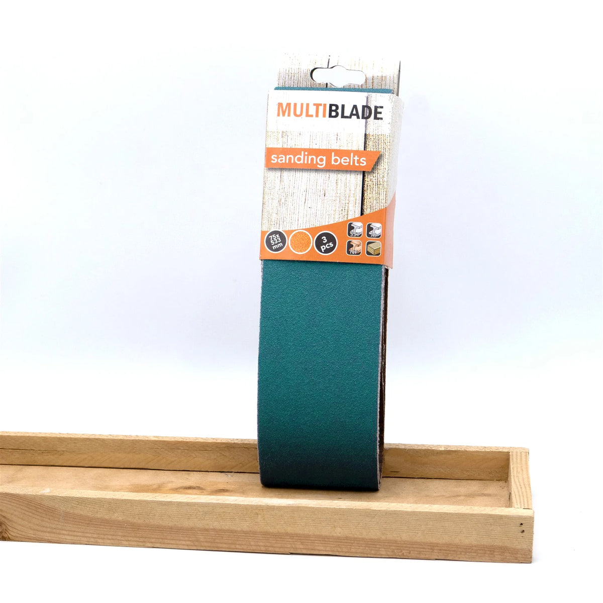 Multiblade Schuurband MB75 75x533mm K120 (3 stuks)