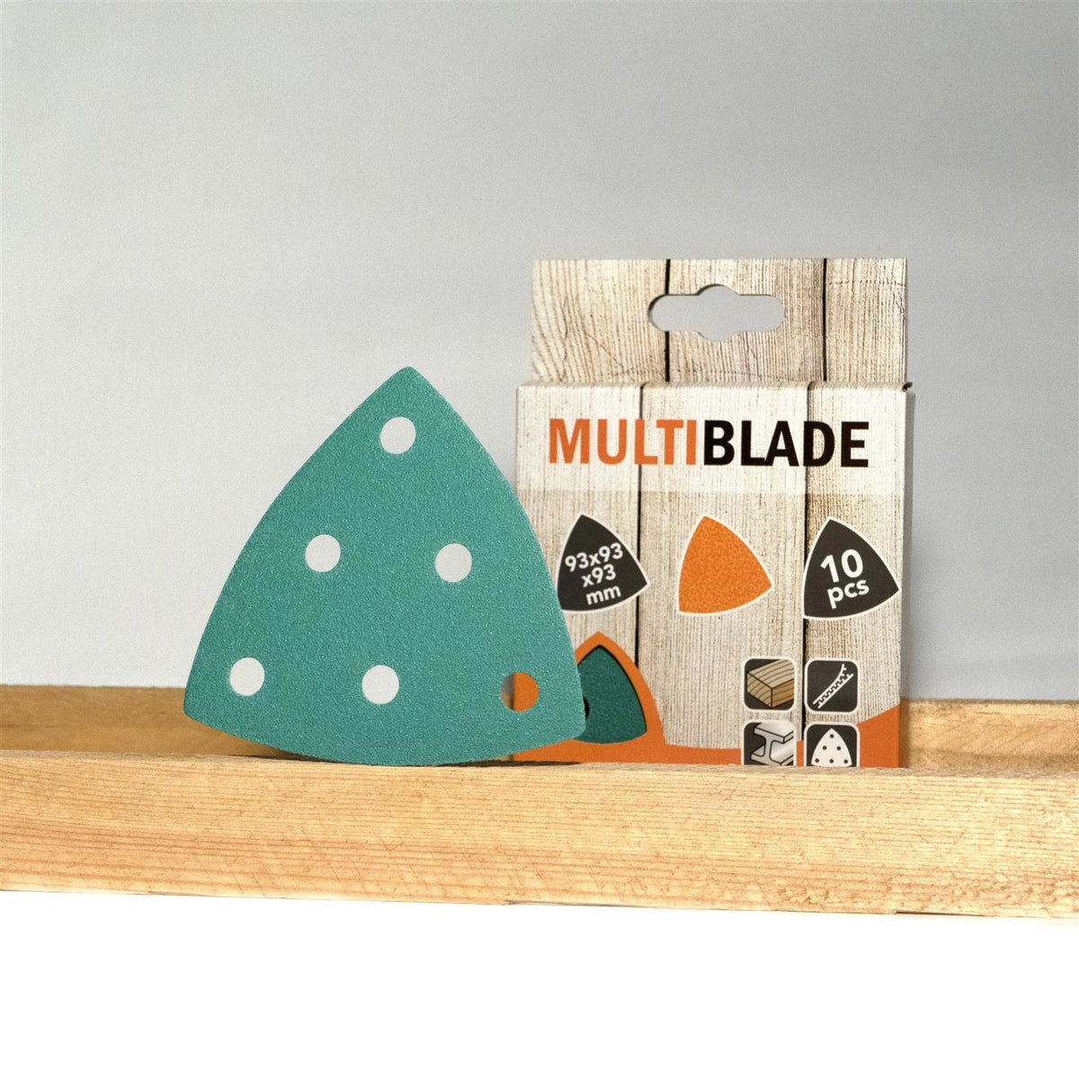 Multiblade Delta schuurpapier MB93 93mm K120 (10 vellen)