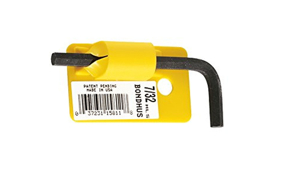 Haakse inbussleutel 3/4" L=184mm kort