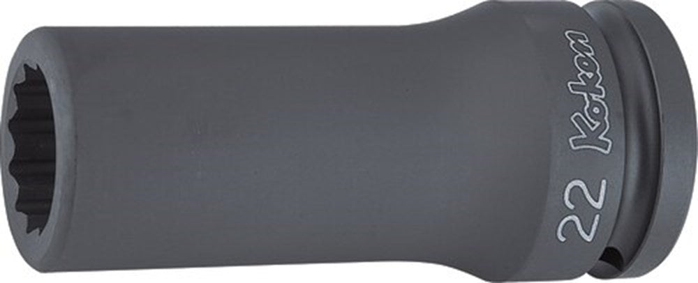 3/4" slagdop SW26mm 12-kant L=100mm