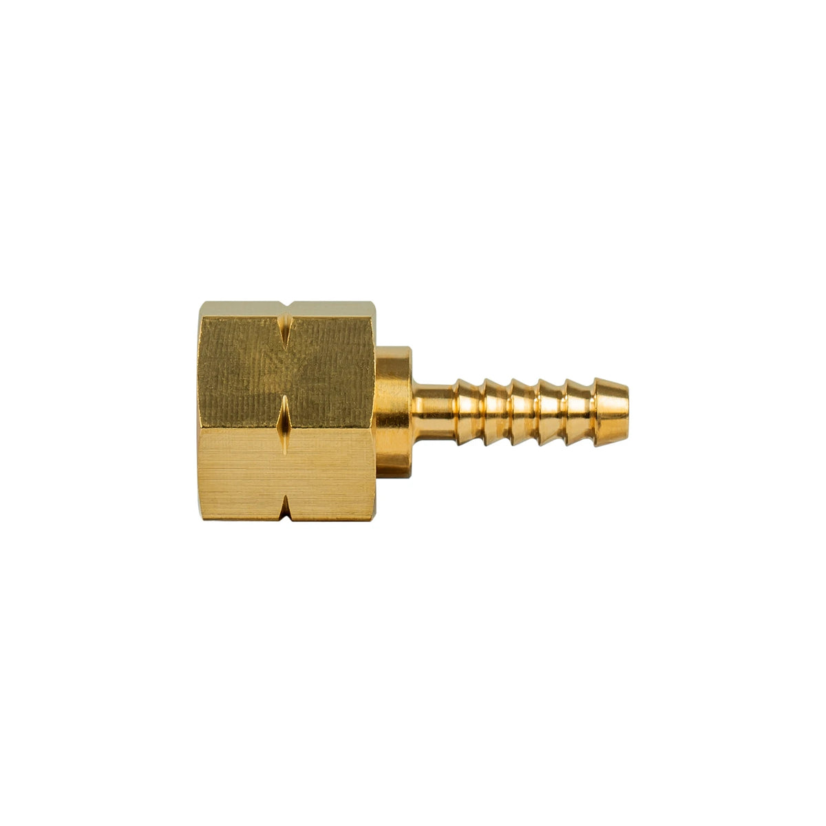 Sievert Slangnippel 3/8" LH vast Ø5 mm