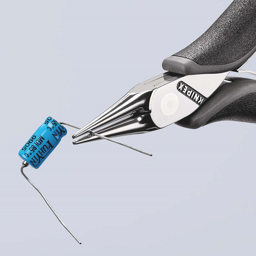 KNIPEX 35 32 115 ESD Elektronica-grijptang ESD met doorgestoken scharnier met meer-componenten greep