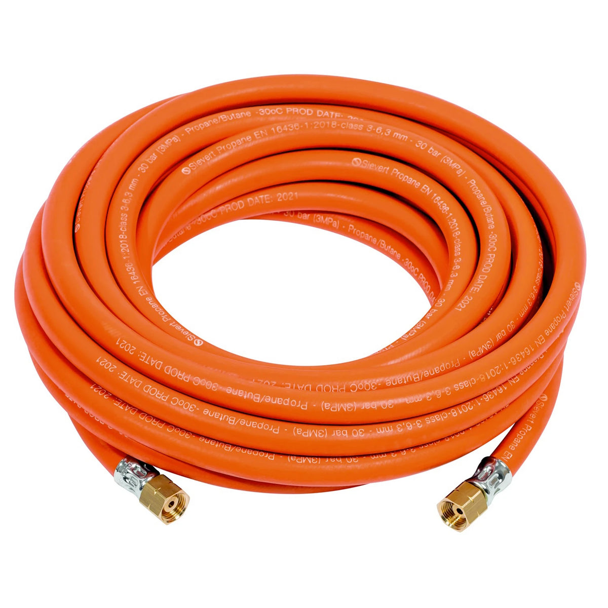 Sievert Propaanslang 10m Ø6,3mm 3/8" LH vast