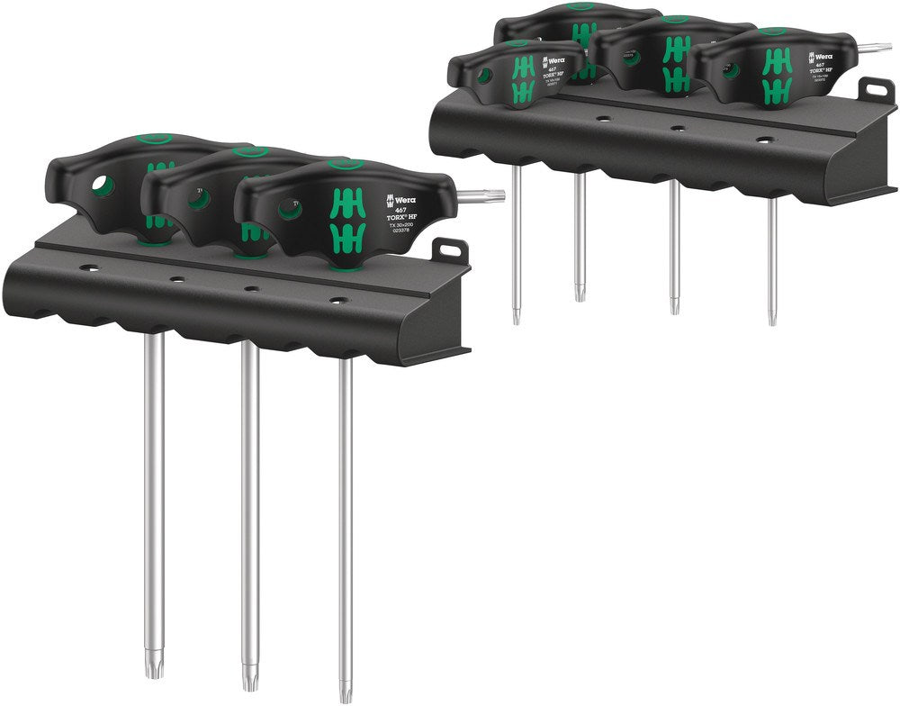 467/7 TORX® HF SET 1 SCHROEVENDRAAIERSET T-GREEP-TORX®-SCHROEVENDRAAIER MET VASTHOUDFUNCTIE, 7-DELI