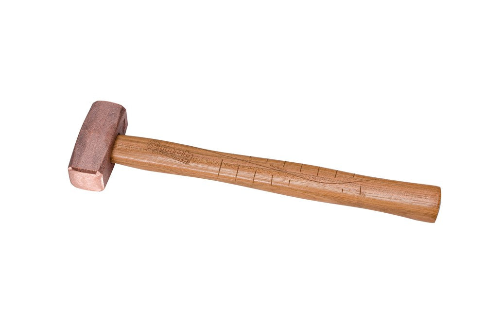 Koperen hamer 1500gr. hickory steel