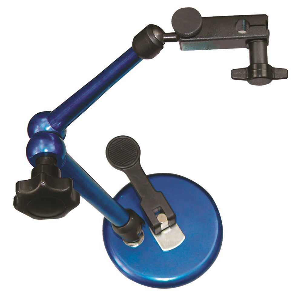 Messstativ mechanischer Zentralklemmung, Vakuum Sockel 90mm