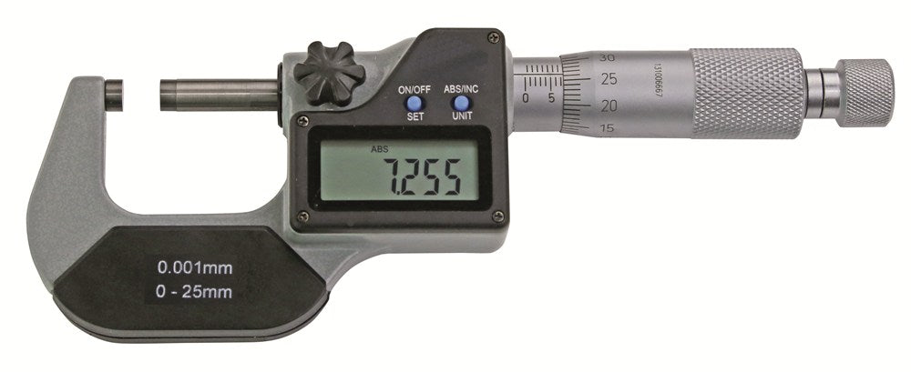 Digitale micrometer 75-100mm IP54, SET/ABS/REL