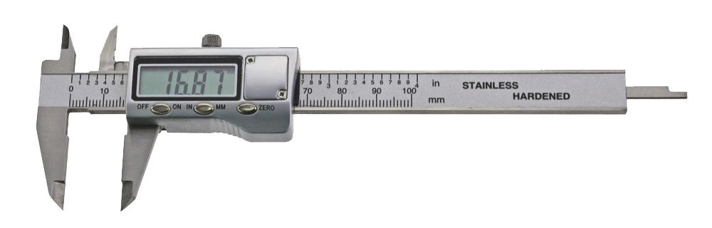 Digitale schuifmaat 70mm zonder rol, mm/inch