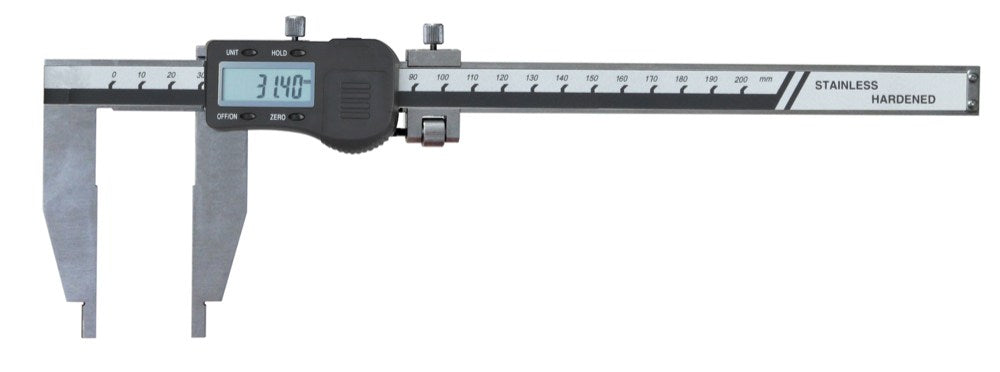 Digitale schuifmaat 200x75mm met fijninstelling