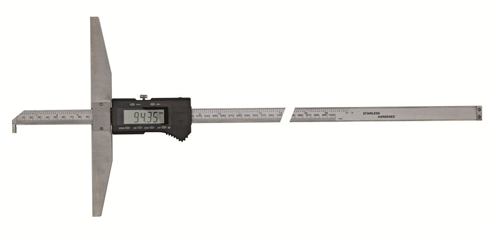 Digitale diepteschuifmaat 1000x250mm met haken