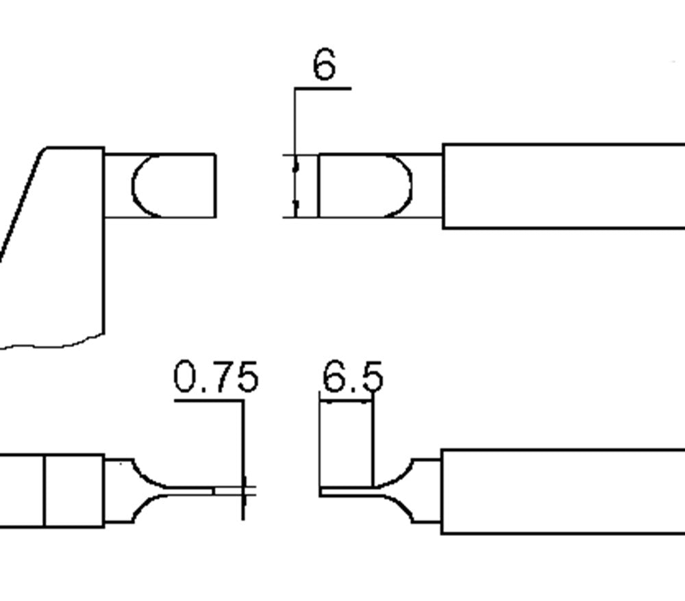 Digitale meetschroeven 25-50mm IP65, voor groefmeting