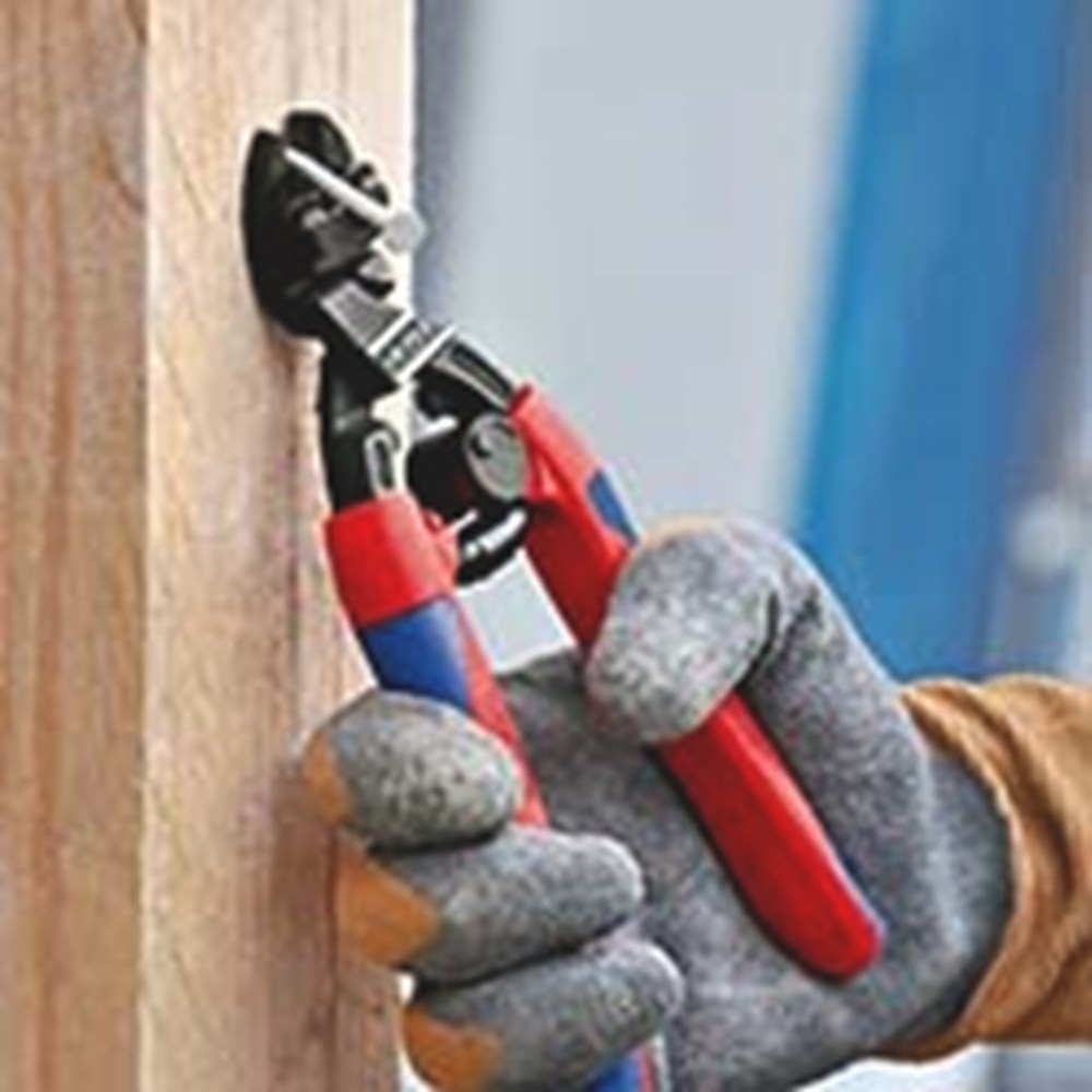KNIPEX 71 22 200 CoBolt® Compacte boutensnijtang met slanke meer-componentengrepen zwart geatramente