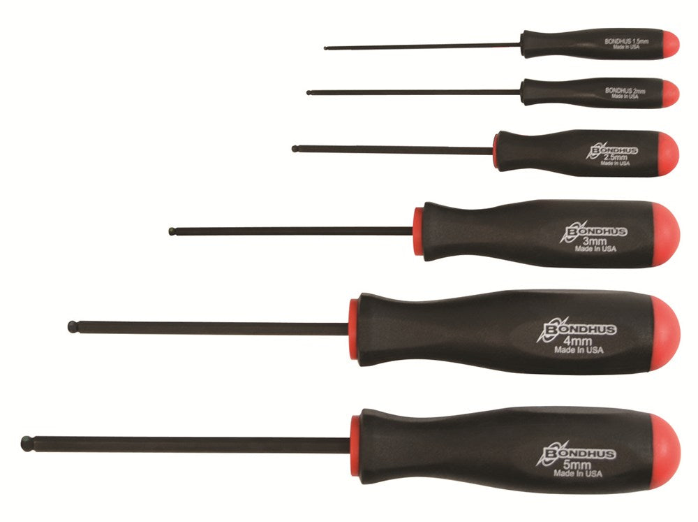 Schroevendraaierset inbus 1.5-5.0mm