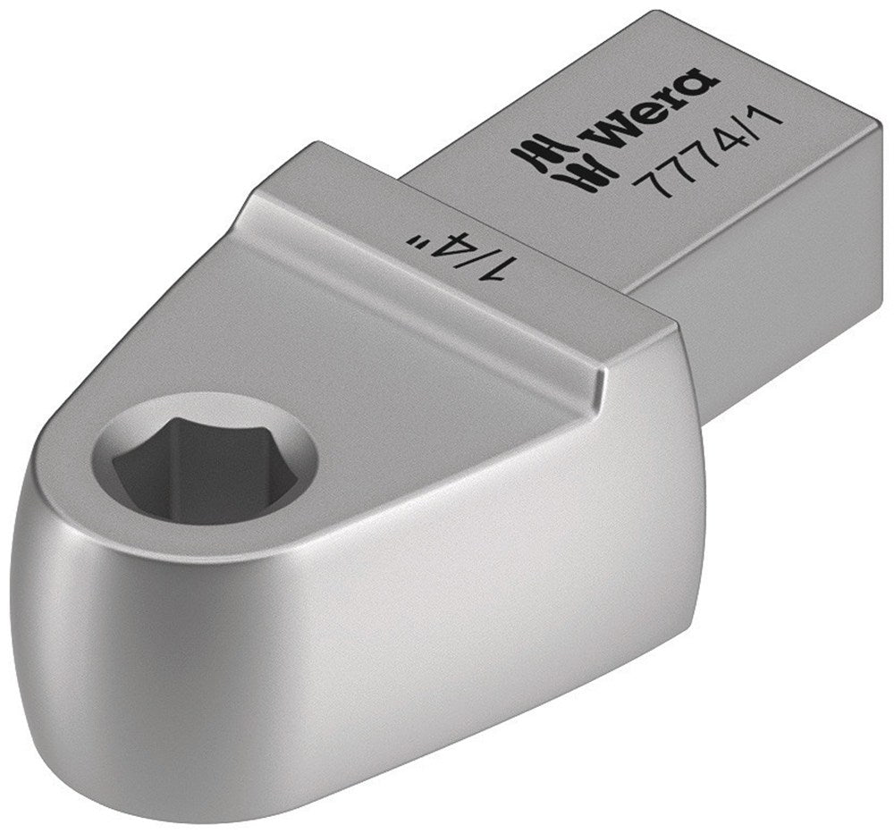 7774/1 BITADAPTER 1/4" INSTEEKGEREEDSCHAP, 9 X 12MM, 1/4"