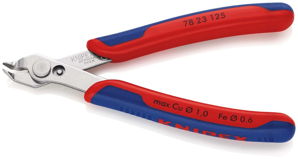 KNIPEX 78 23 125 Electronic Super Knips® met meer-componenten greep 125 mm