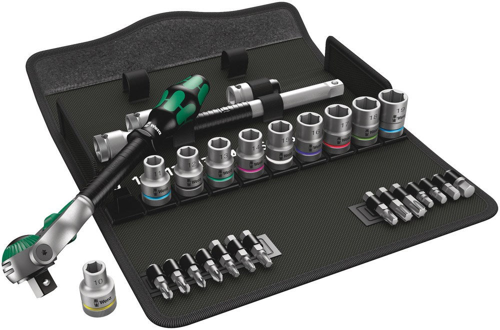 8100 SC 6 ZYKLOP SPEED-RATELSET, 1/2"-AANDRIJVING, METRISCH , 28-DELIG