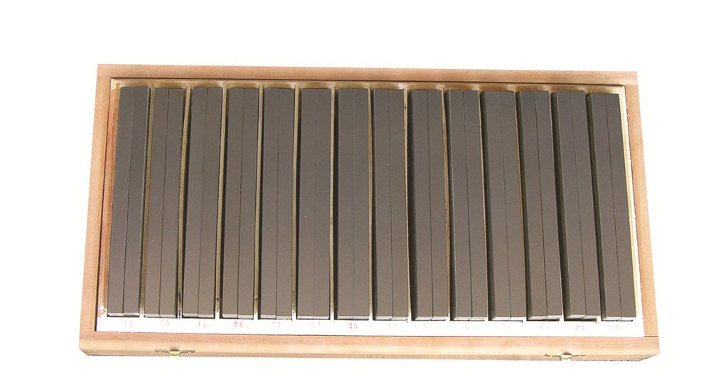 Parallelunterlagen Satz Lange 100mm, Starke 4 mm, 9 Paar/Satz 10-42mm