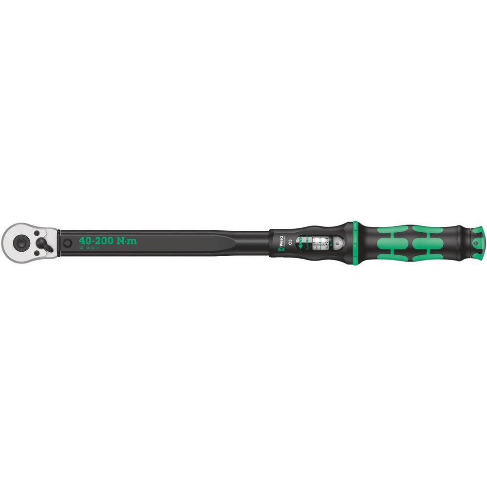 CLICK-TORQUE C 3 DRAAIMOMENTSLEUTEL MET OMSCHAKELRATEL, 1/2 DUIM, 40 - 200 NM