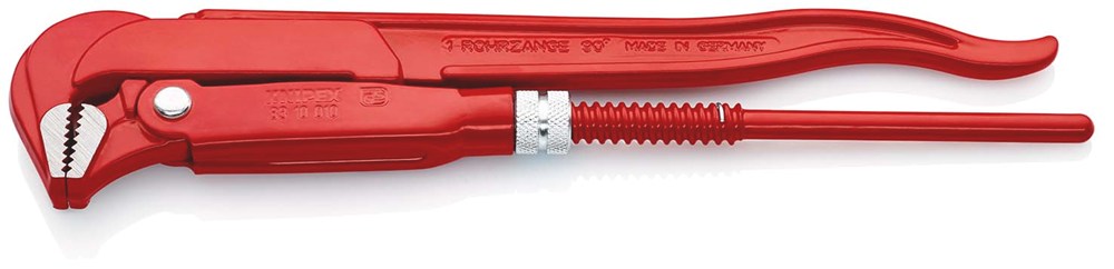 KNIPEX 83 10 010 Pijptang 90° rood poedergecoat 310 mm
