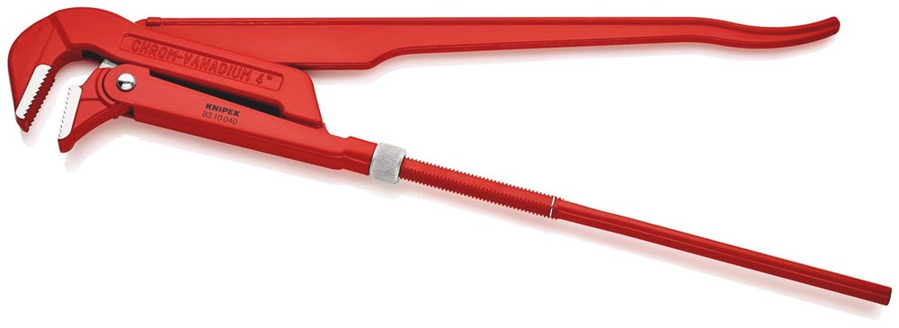 KNIPEX 83 10 040 Pijptang 90° rood poedergecoat 750 mm