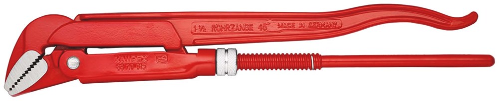 KNIPEX 83 20 015 Pijptang 45° rood poedergecoat 430 mm