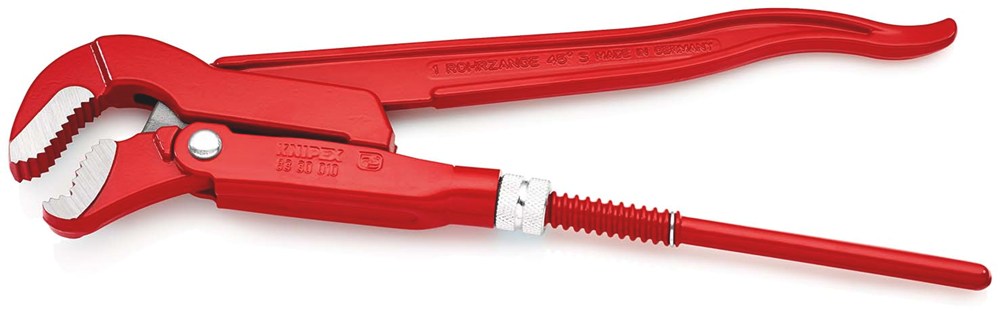 KNIPEX 83 30 010 Pijptang S-vormig rood poedergecoat 320 mm