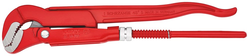 KNIPEX 83 30 010 Pijptang S-vormig rood poedergecoat 320 mm