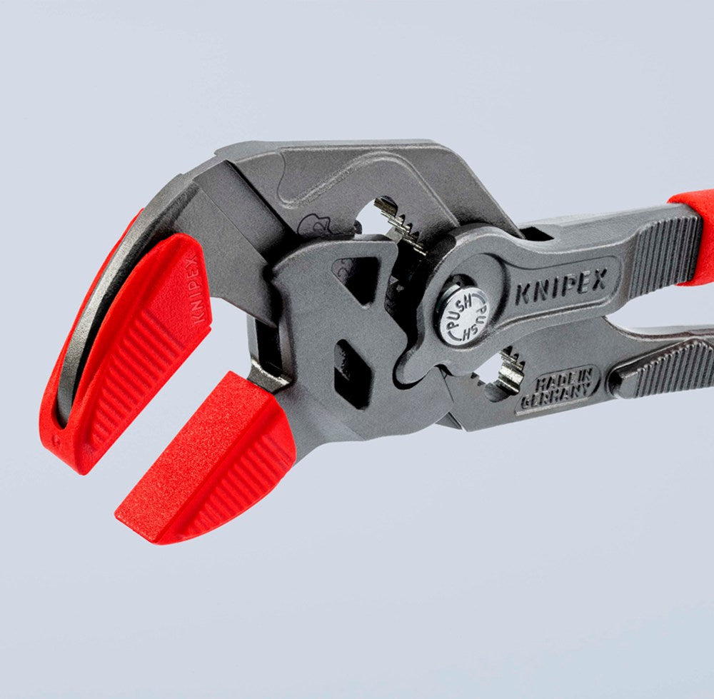 KNIPEX 86 01 250 Sleuteltang tang en schroefsleutel in één gereedschap met antslip kunststof bekleed