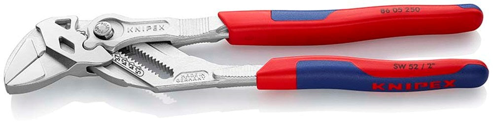 KNIPEX 86 05 250 Sleuteltang tang en schroefsleutel in één gereedschap met meer-componenten greep ve