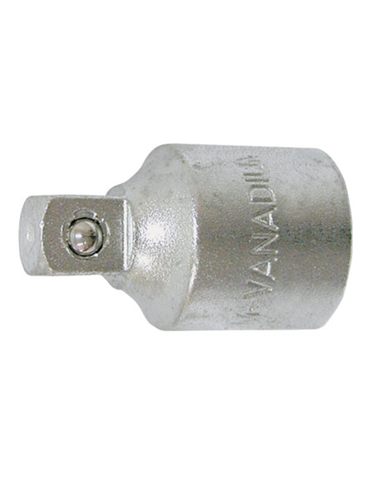 3/4" verloop binnen naar 1/2" buitenvierkant, DIN 3123 A, 58 mm