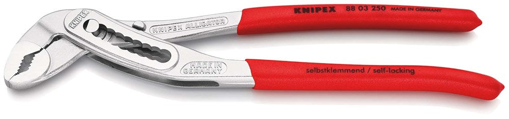 KNIPEX 88 03 250 Alligator® Waterpomptang met antslip kunststof bekleed verchroomd 250 mm