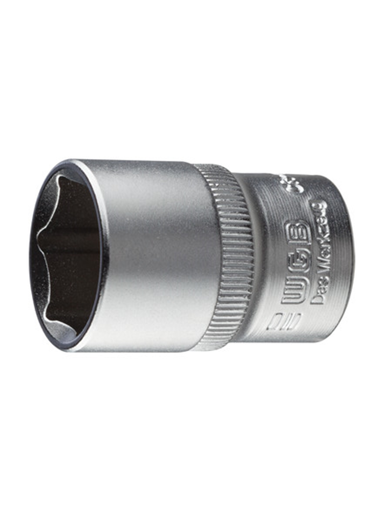 3/4" zeskant dop, DIN 3124, 41 mm