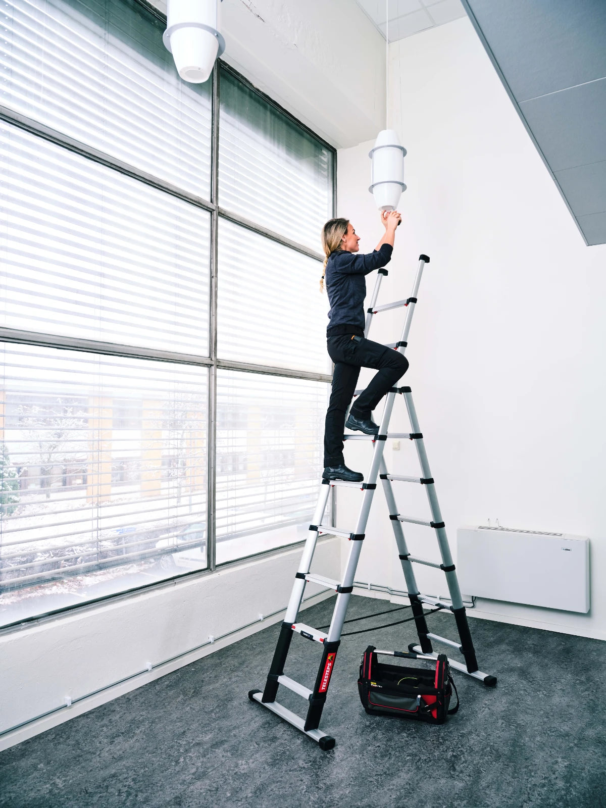 Telesteps Combi Line Telescopische ladder 2,3m