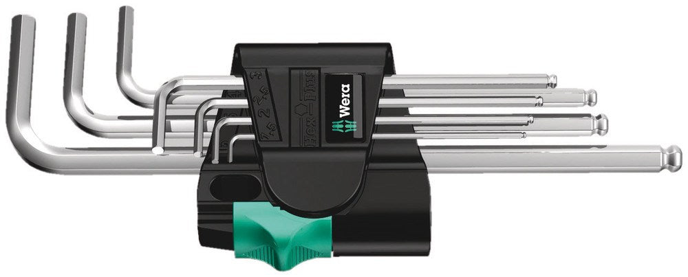 950/7 HEX-PLUS 1 STIFSLEUTELSET, METRISCH, VERCHROOMD, 7-DELIG