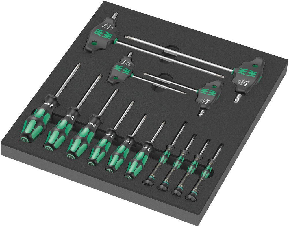 9712 Inzet met TORX HF-schroevendraaiers 14-delig