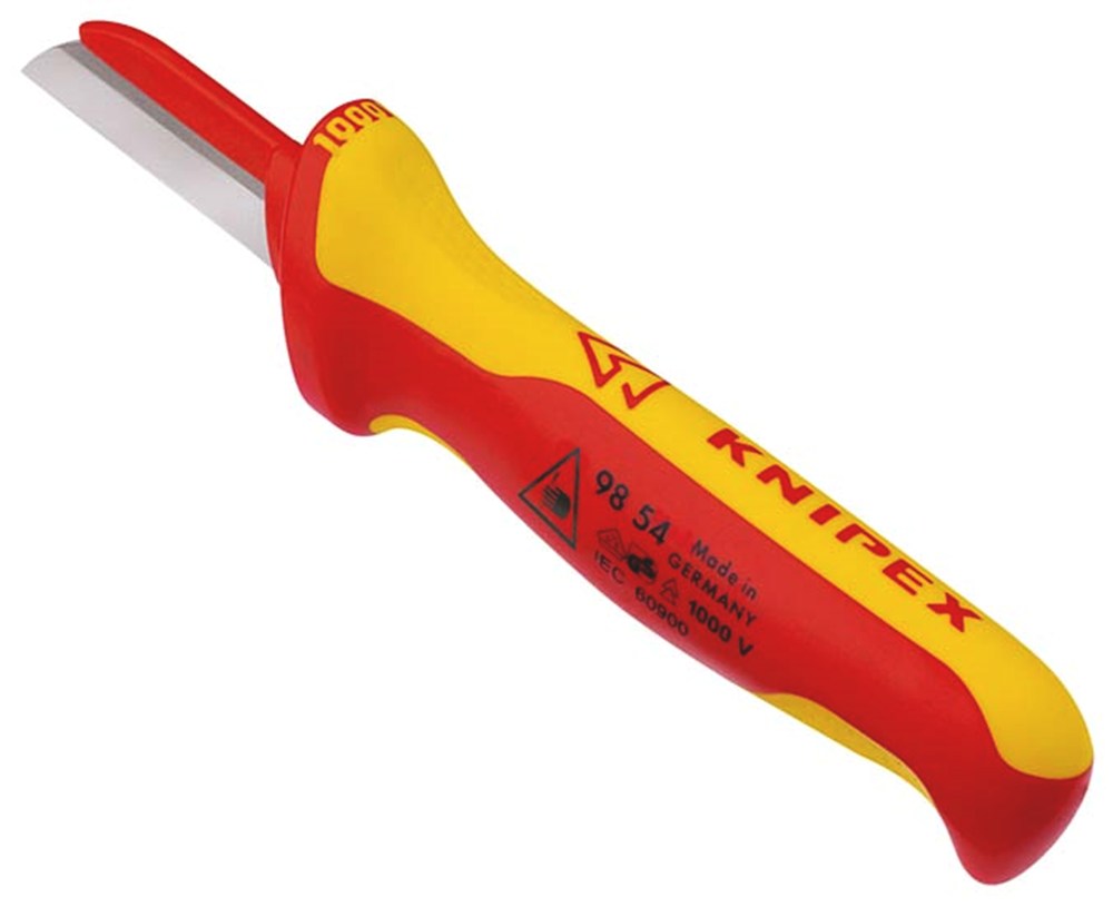 KNIPEX 98 54 Kabelmes geïsoleerde meercomponenten-greep, VDE-getest 190 mm