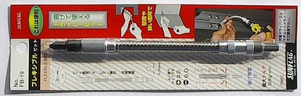 1/4" bithouder tbv. 1/4" bits Flexibel L=200mm Type FB-19