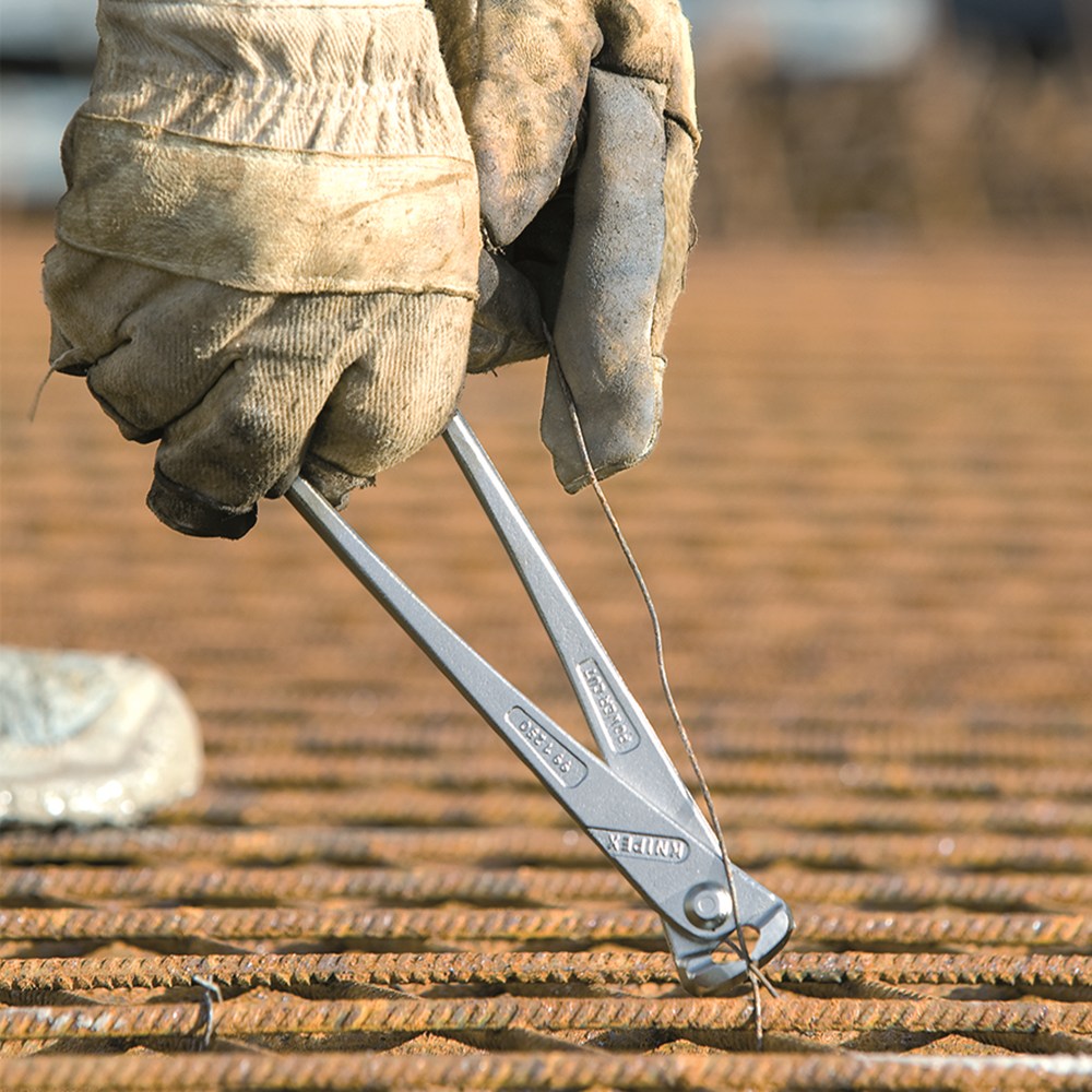 KNIPEX 99 14 250 Kracht-Moniertang grote krachtoverbrenging glans verzinkt 250 mm