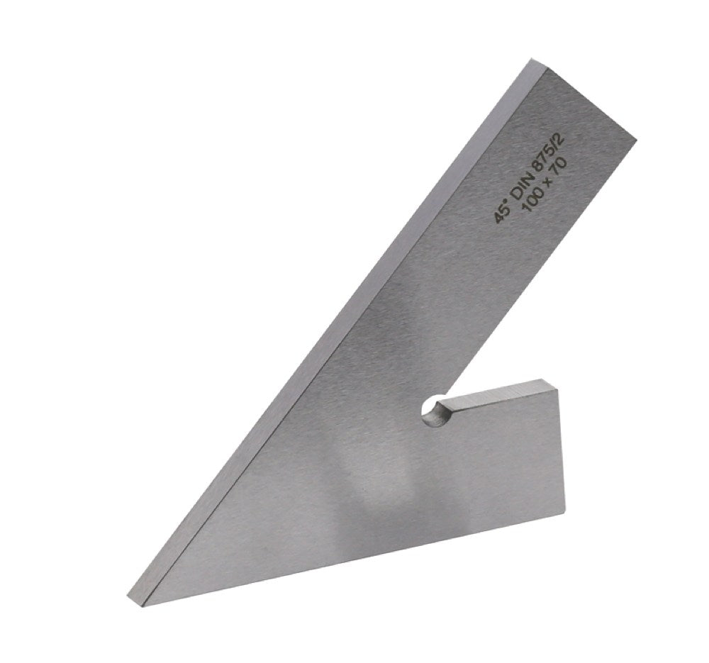 Plaatwinkelhaak 45gr. 150x100mm