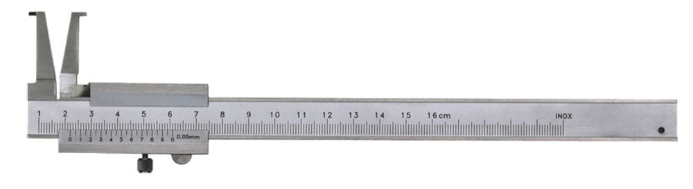 Analoge binnenschuifmaat 35-300mm snavel 100mm
