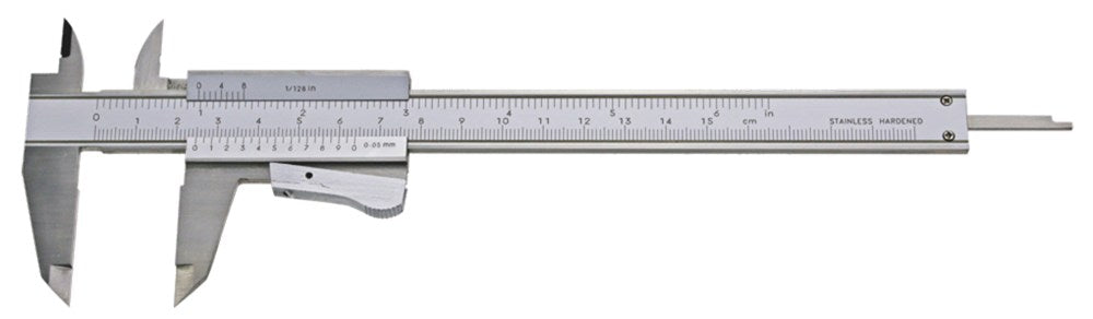 Schuifmaat RVS "TOP" 200x40mm met mo- mentblokkering in etui