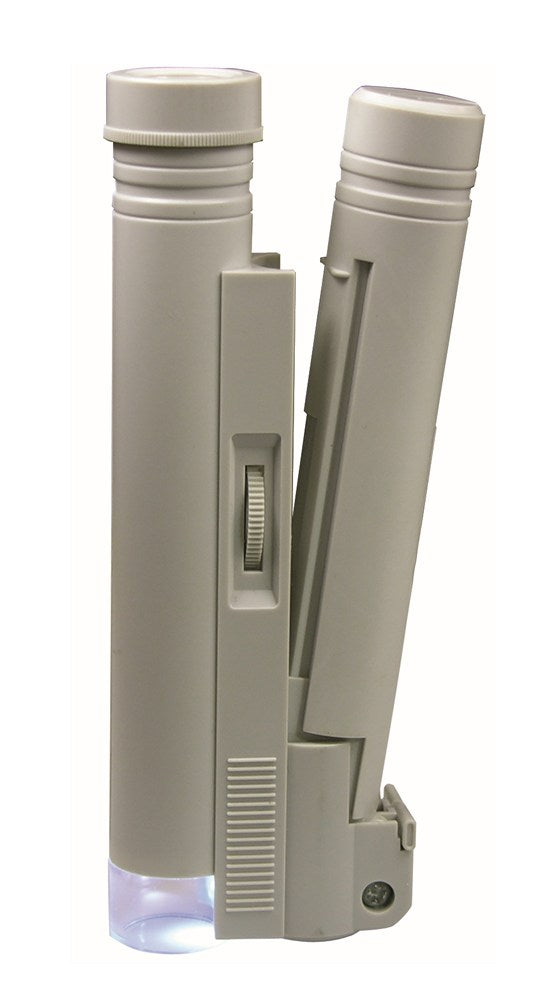 Precisie stifmicroscoop vergroting 40x 50x23x138mm, zicht 4,4mm