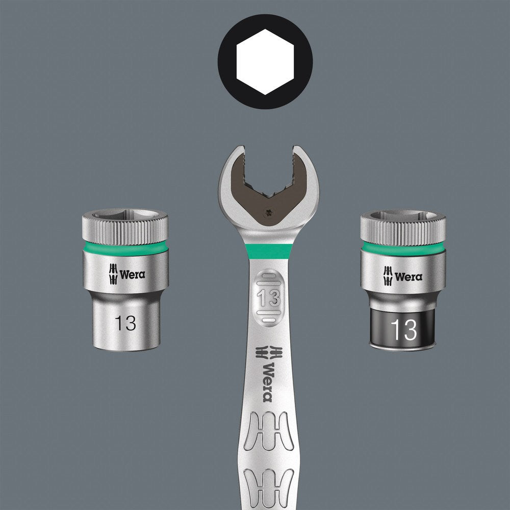 8790 HMC ZYKLOP HAND- EN MACHINEDOP MET 1/2" AANDRIJVING, 1 1/4 DUIM